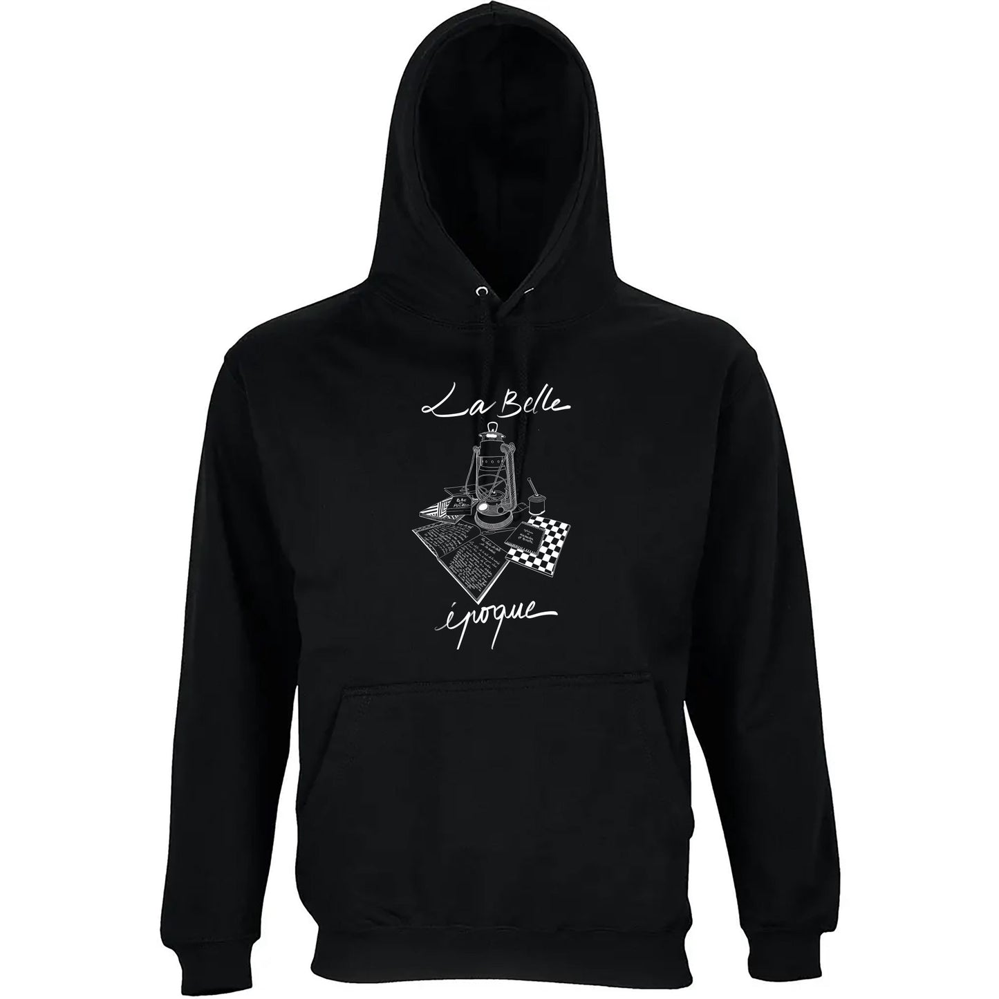 B) Pull à capuche belle époque