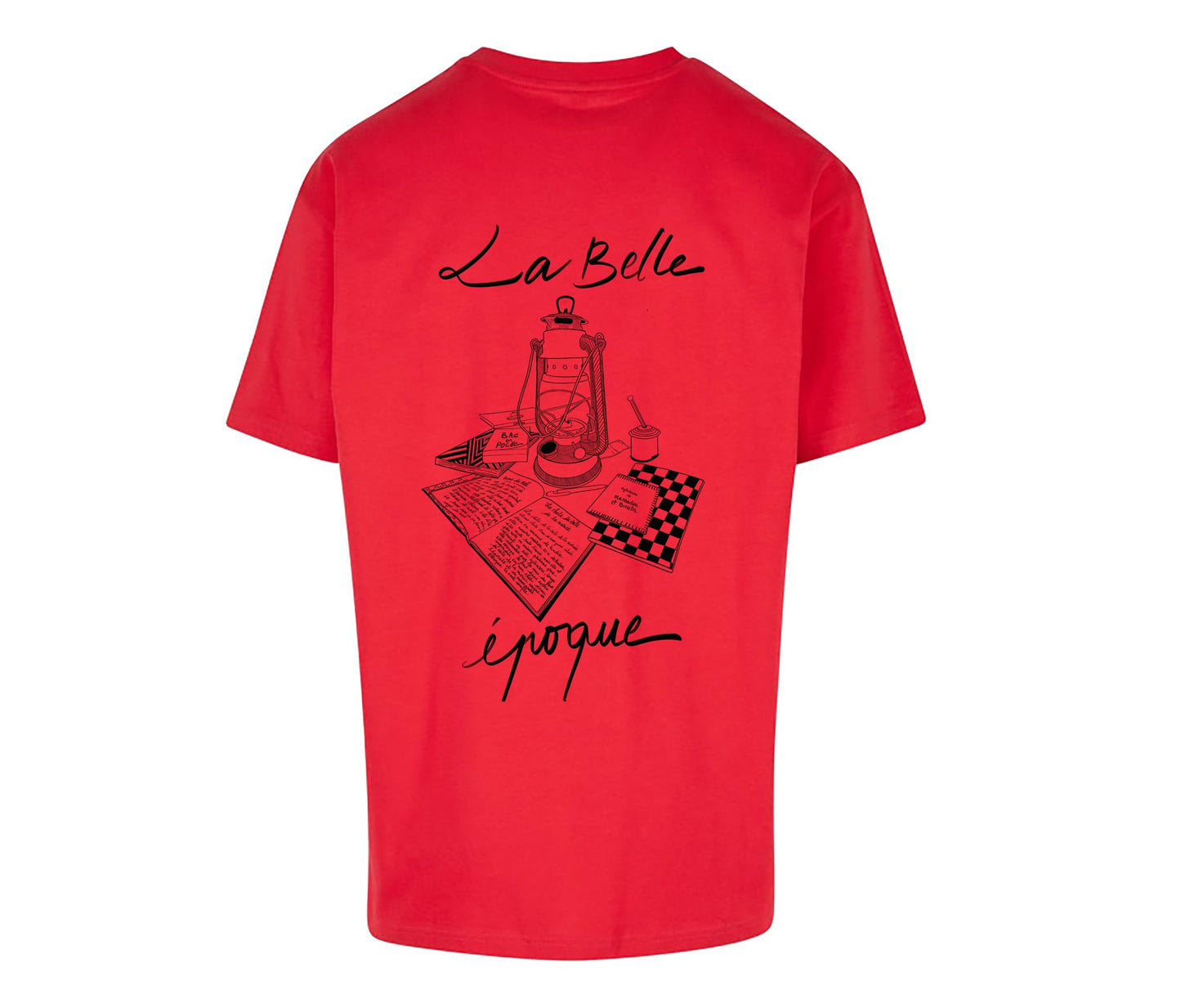 A) T-shirt belle époque ''dos''