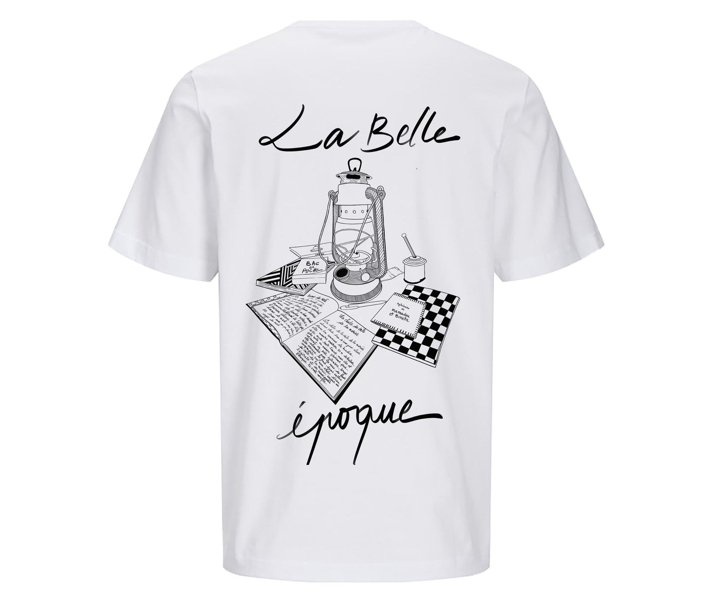 A) T-shirt belle époque ''dos''