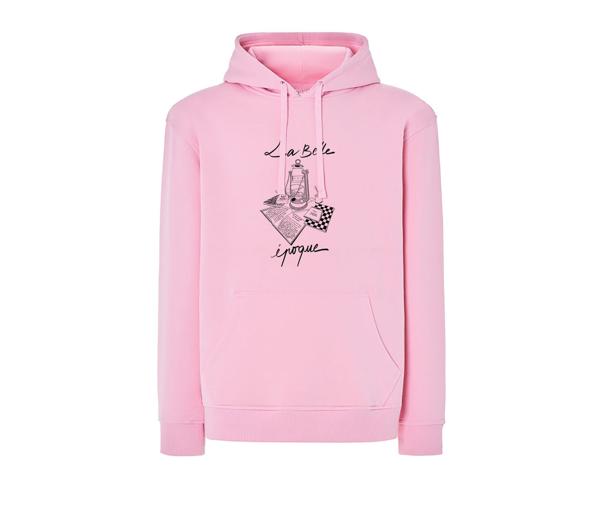 B) Pull à capuche belle époque