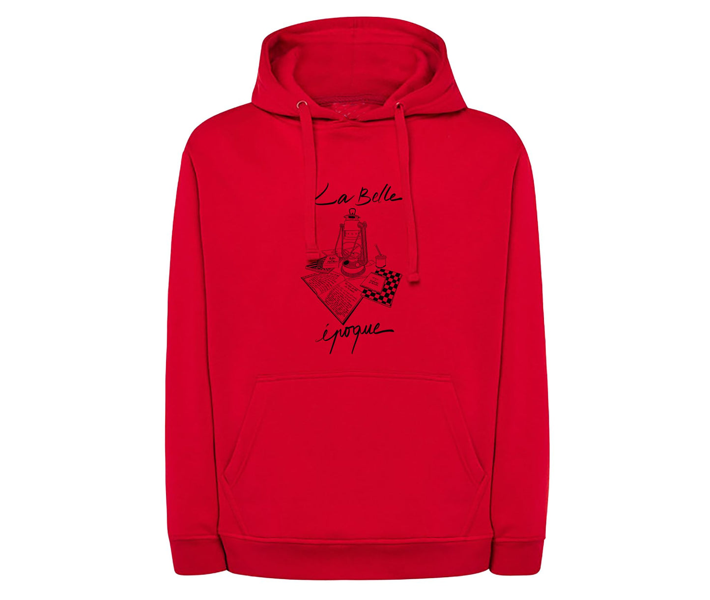 B) Pull à capuche belle époque