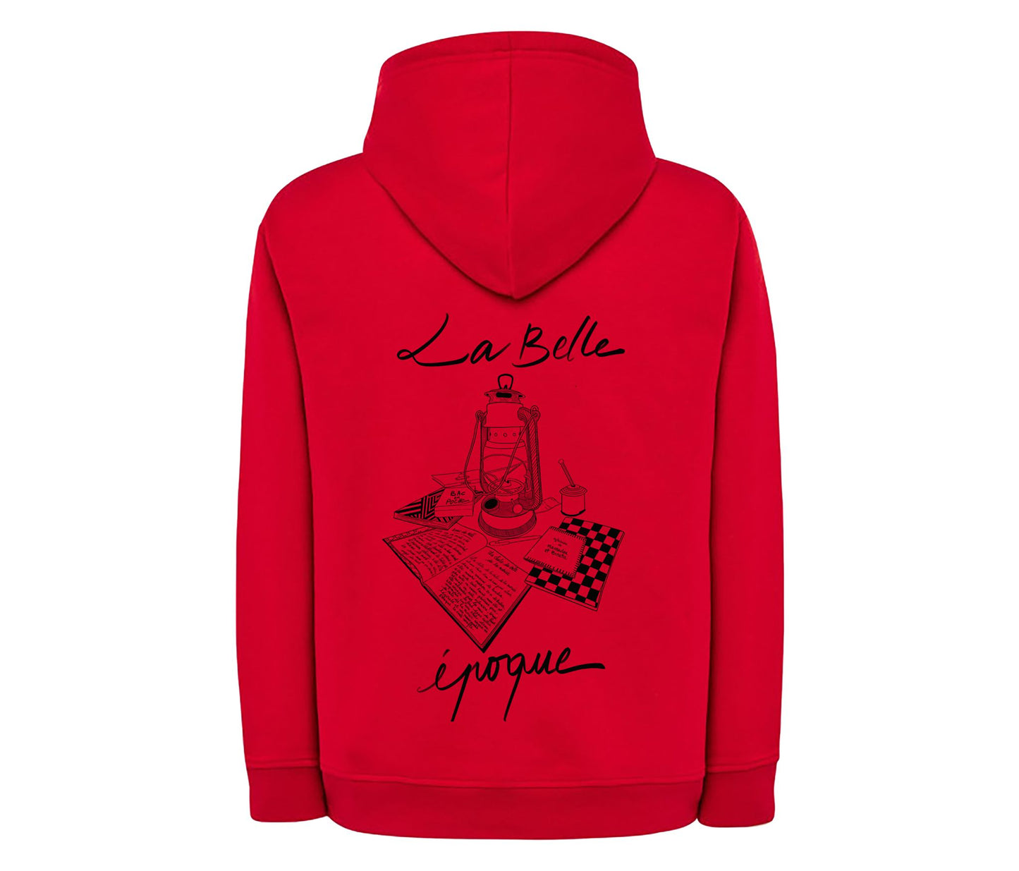 B) Pull à capuche la belle époque