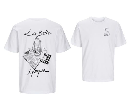 A) T-shirt belle époque ''dos''